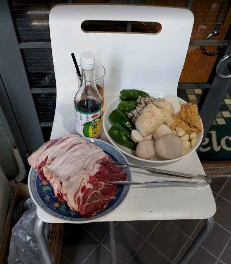 猪肉バーベキュー 1